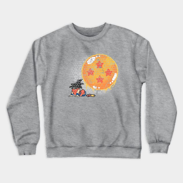 Graffiti Crewneck Sweatshirt by Cromanart